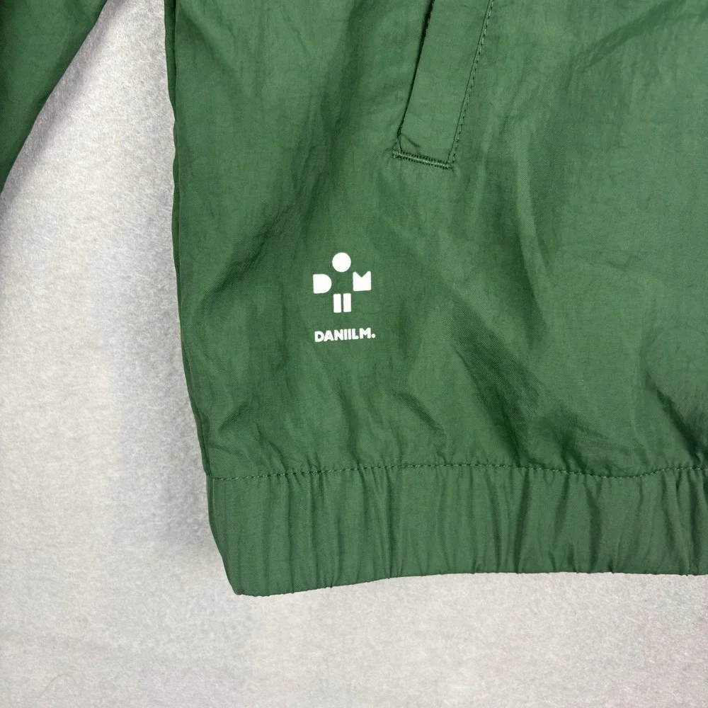 Lacoste x Daniil Medvedev Track Jacket Men’s Large Green White Colorblock Tennis